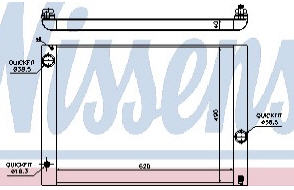 E60 {E63/E64 04-/E65/E66 01-} РАДИАТОР ОХЛАЖДЕНИЯ 