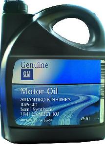 GM МАСЛО МОТОРНОЕ 5Л 10W40 (оригинал)