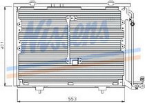 MERCEDES W202 КОНДЕНСАТОР КОНДИЦИОНЕРА (NISSENS) (NRF)