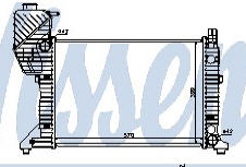 MERCEDES SPRINTER РАДИАТОР ОХЛАЖДЕНИЯ