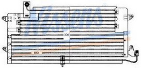VOLKSWAGEN PASSAT B3 КОНДЕНСАТОР КОНДИЦИОНЕРА