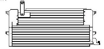 VOLKSWAGEN PASSAT B4 КОНДЕНСАТОР КОНДИЦИОНЕРА (NISSENS) (AVA)