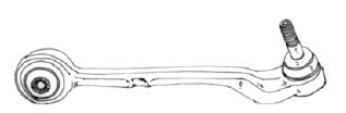 E90 {E91/E92/E87} РЫЧАГ ПЕРЕДНЕЙ ПОДВЕСКИ ЛЕВ НИЖН (Тайвань)