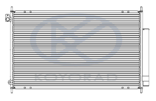 ACCORD КОНДЕНСАТОР КОНДИЦИОНЕРА (KOYO)