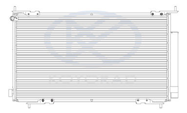 CR-V КОНДЕНСАТОР КОНДИЦИОНЕРА (KOYO)