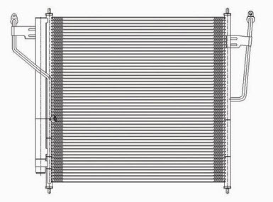 QX50 '04- {(ARMADA/TITAN 04-10) ДЛЯ QX56} КОНДЕНСАТОР КОНДИЦ