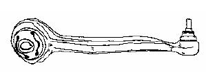 W203 {W204 07-/W209 02-} РЫЧАГ ПЕРЕДНЕЙ ПОДВЕСКИ ПРАВ ВЕРХН (Тайвань)