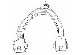 W220 РЫЧАГ ПЕРЕДНЕЙ ПОДВЕСКИ ПРАВ ВЕРХН (Тайвань)