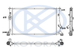 5 РАДИАТОР ОХЛАЖДЕНИЯ AT (KOYO)