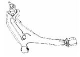 MAXIMA РЫЧАГ ПЕРЕДНЕЙ ПОДВЕСКИ ЛЕВ НИЖН В СБОРЕ (Тайвань)