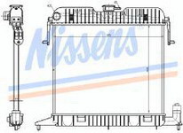 OMEGA РАДИАТОР ОХЛАЖДЕНИЯ (NISSENS) (NRF) (GERI) 