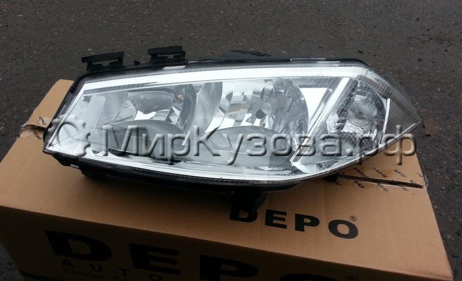 MEGANE ФАРА ЛЕВАЯ П/КОРРЕКТОР (DEPO)