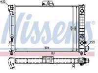 SAAB 9000 РАДИАТОР ОХЛАЖДЕНИЯ (NISSENS) (NRF) (GERI) 