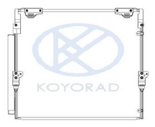 LANDCRUISER {200} КОНДЕНСАТОР КОНДИЦИОНЕРА (KOYO)