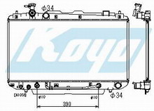 RAV4 РАДИАТОР ОХЛАЖДЕНИЯ AT 1.8 (KOYO)