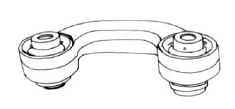 PASSAT {AI A4 94-01/A6 94-/Super B 02-} СТОЙКА СТАБИЛИЗАТОРА ЛЕВ (Тайвань)