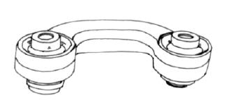 PASSAT {AI A4 94-01/A6 94-/Super B 02-} СТОЙКА СТАБИЛИЗАТОРА ПРАВ (Тайвань)